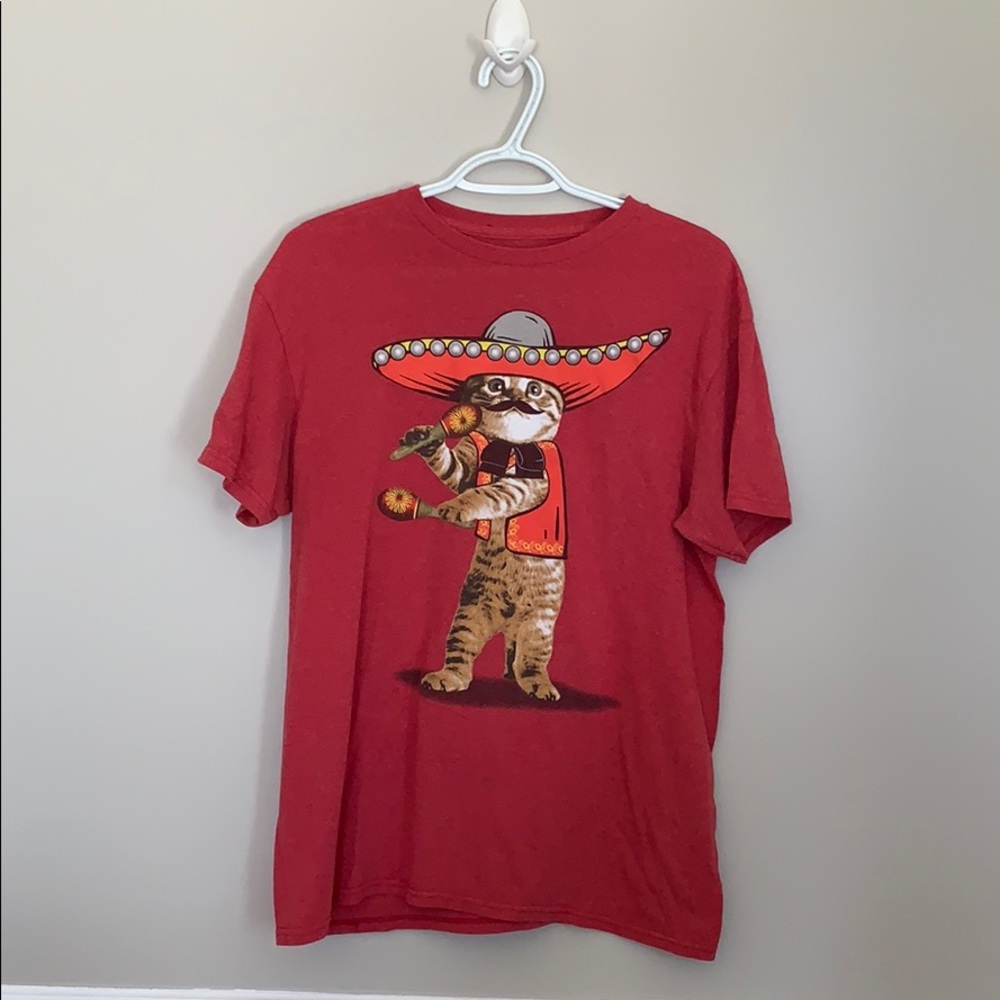 Men’s cat shirt